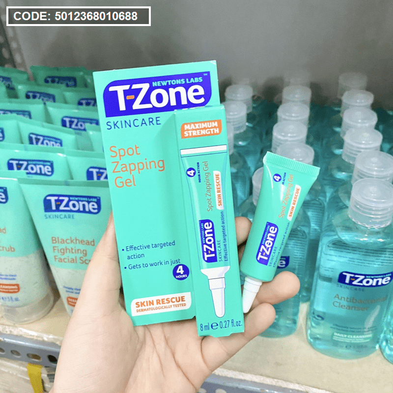 Gel hỗ trợ giảm mụn cấp tốc T-Zone chính hãng Gel hỗ trợ giảm mụn cấp tốc T-Zone chính hãng