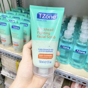 Tẩy Tế Bào chết T-zone giảm mụn đầu đen Blackhead Fighting Facial Scrub 150ml chính hãng - 5012368013047