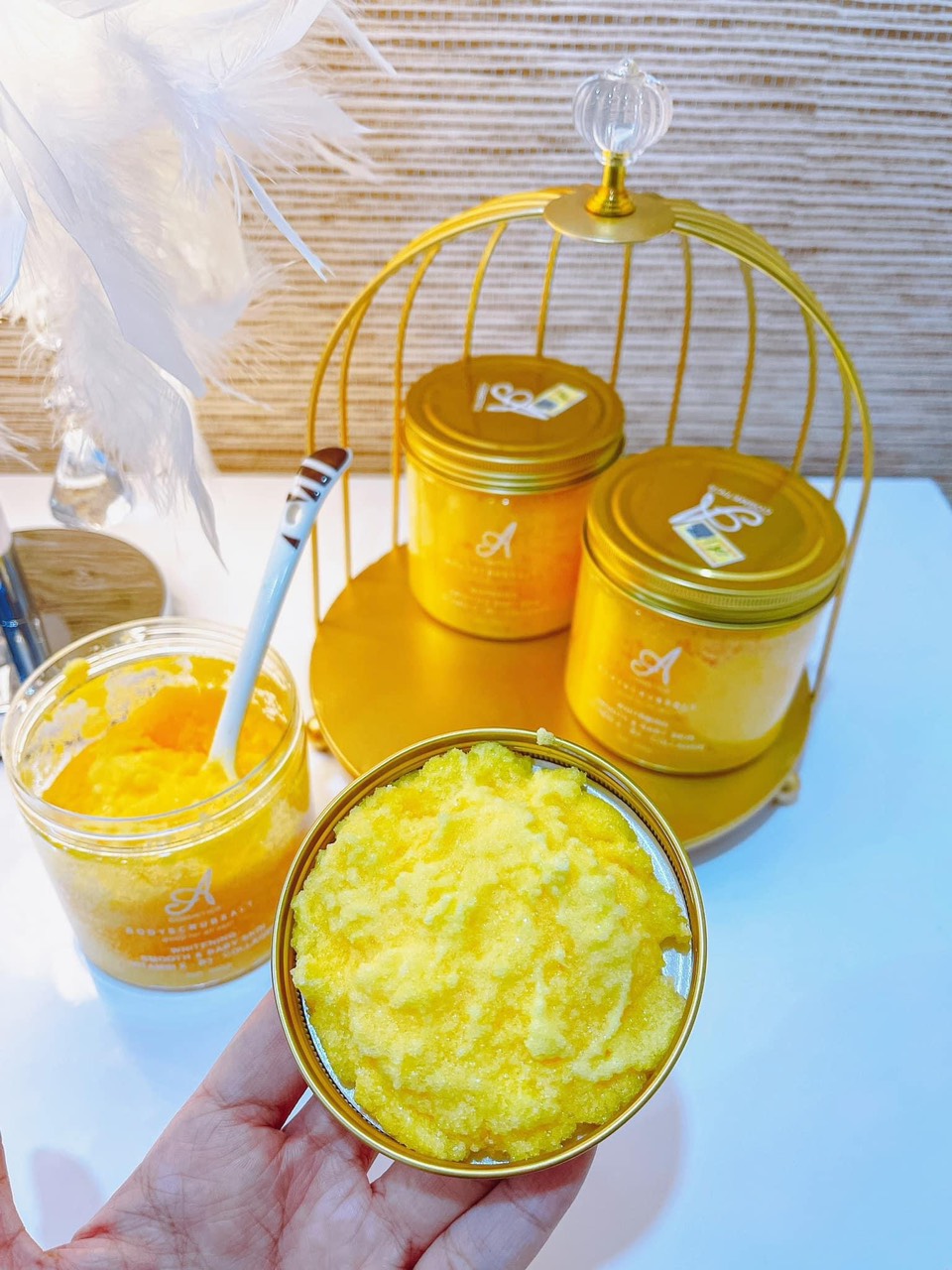 Muối tẩy tế bào chết body trái cây A Cosmetics chính hãng Muối tẩy tế bào chết body trái cây A Cosmetics chính hãng