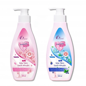 Combo 2 chai sữa tắm sạch khuẩn Charme Family Care Chính hãng - 8936194691590