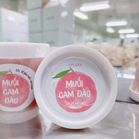 Tẩy tế bào chết cho body muối cam đào Onaya chính hãng - 8938540224100