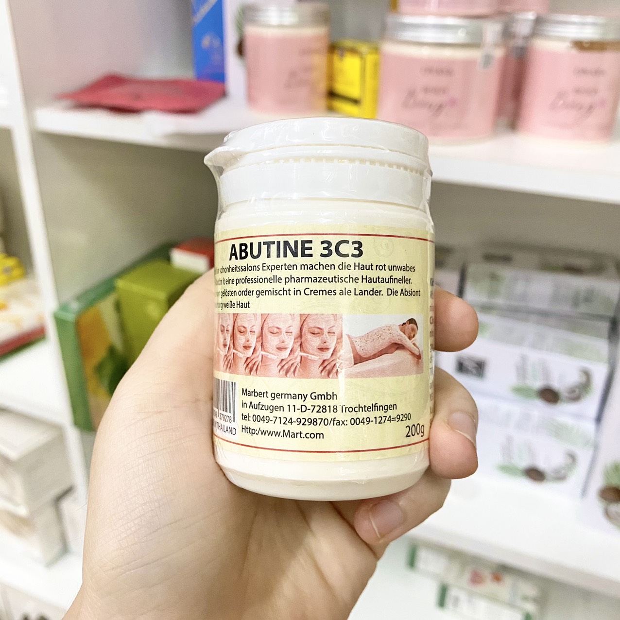 Kem Kích Trắng Abutine 3C3 100g
