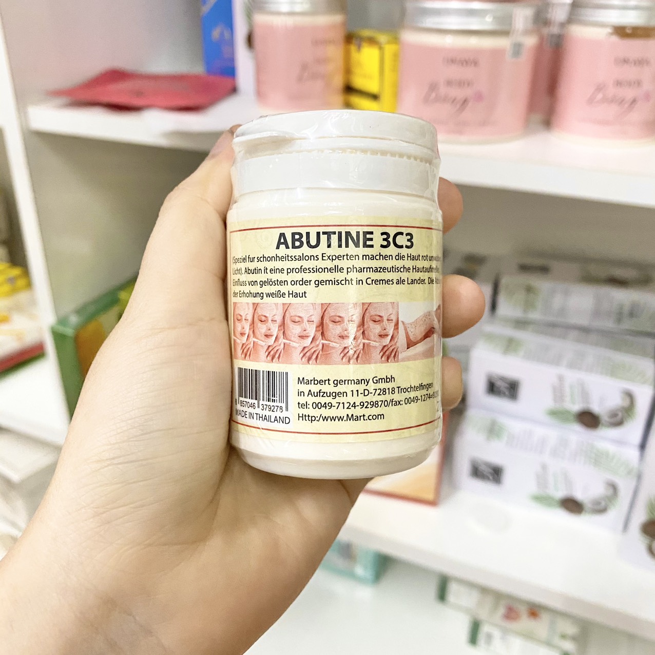Kem Kích Trắng Abutine 3C3 100g