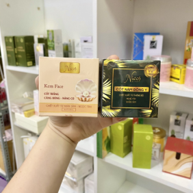 Kem Face cốt trắng Nicos Beauty