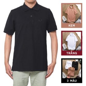 Áo Thun Polo Nam Tay Ngắn Bo Cổ Dệt Cao Cấp - CS162