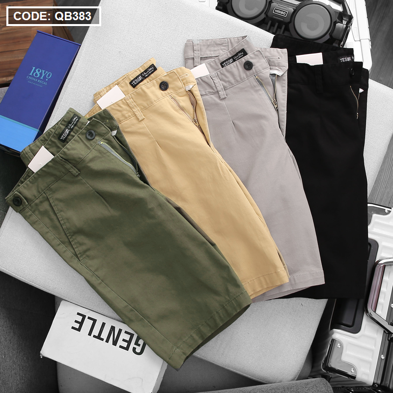 15869-1319535041-z3108502459750-9ed8c7da1ce6e799fcd5002e6a6d2033-15.png Quần Short Kaki Co Giãn Phối Nút Cao Cấp (Có Size 36) - QB383