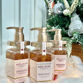 Sữa Tắm  Cánh Hoa Hồng Weilaiya Damask 450ml Chính Hãng