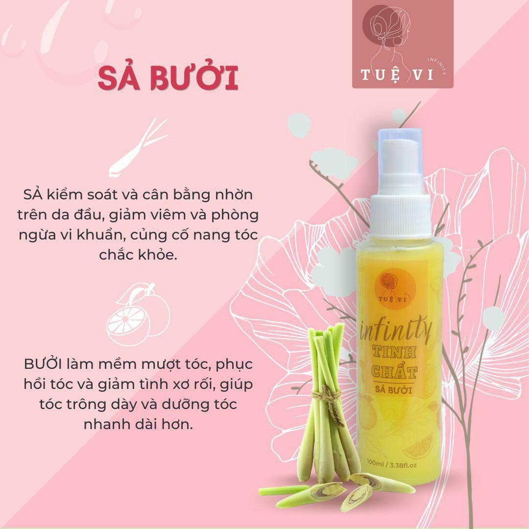 Tinh chất Xả Bưởi kích mọc tóc Tuệ Vi chính hãng