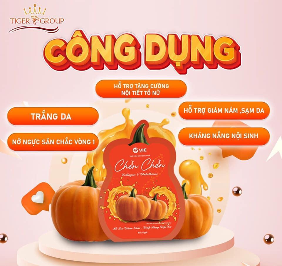Thạch Bí Đỏ Chen Chen Vic chính hãng hỗ trợ giảm thâm nám Thạch Bí Đỏ Chen Chen Vic chính hãng hỗ trợ giảm thâm nám