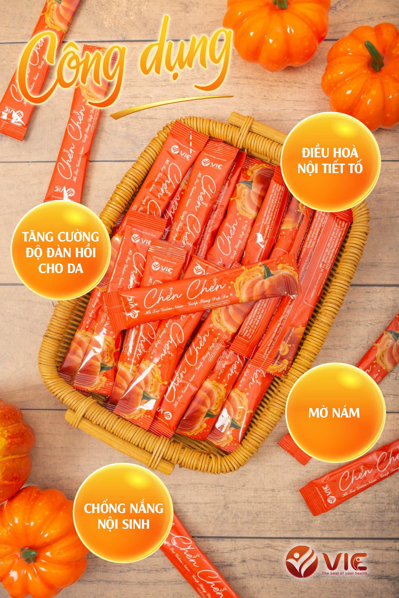 Thạch Bí Đỏ Chen Chen Vic chính hãng hỗ trợ giảm thâm nám Thạch Bí Đỏ Chen Chen Vic chính hãng hỗ trợ giảm thâm nám