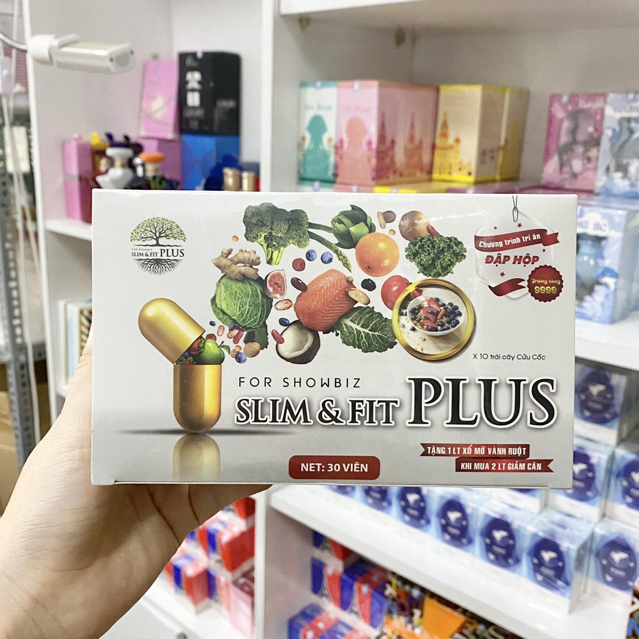 Viên uống giảm cân cấp tốc Slim & Fit plus chính hãng Viên uống giảm cân cấp tốc Slim & Fit plus chính hãng