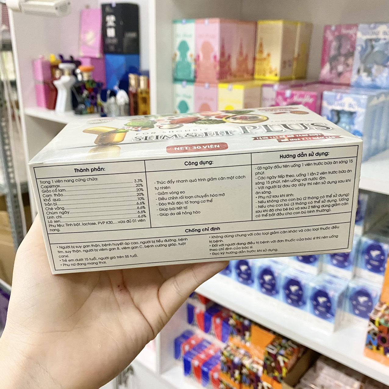 Viên uống giảm cân cấp tốc Slim & Fit plus chính hãng Viên uống giảm cân cấp tốc Slim & Fit plus chính hãng