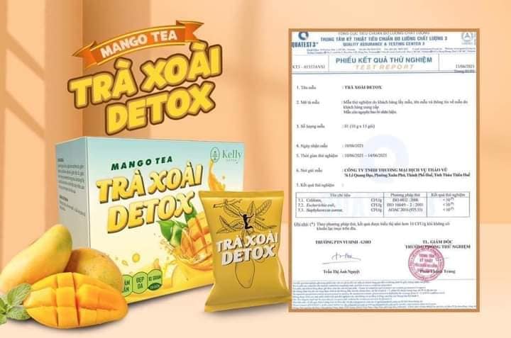 Giá sỉ Trà Xoài Giảm Cân Detox Kelly Chính Hãng Trà Xoài Detox Kelly Giảm Cân Chính Hãng