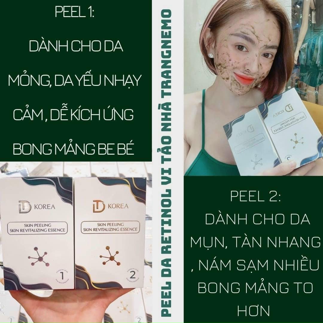 Shop sỉ peel Da Vi Tảo Retinol Số 1 Dành Cho Da Nhạy Cảm Trang Nemo Chính Hãng Peel Da Vi Tảo Retinol Số 1 Dành Cho Da Nhạy Cảm Trang Nemo Chính Hãng