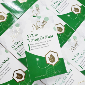 Tái tạo da Nicos Beauty Vi tảo trứng cá nhật