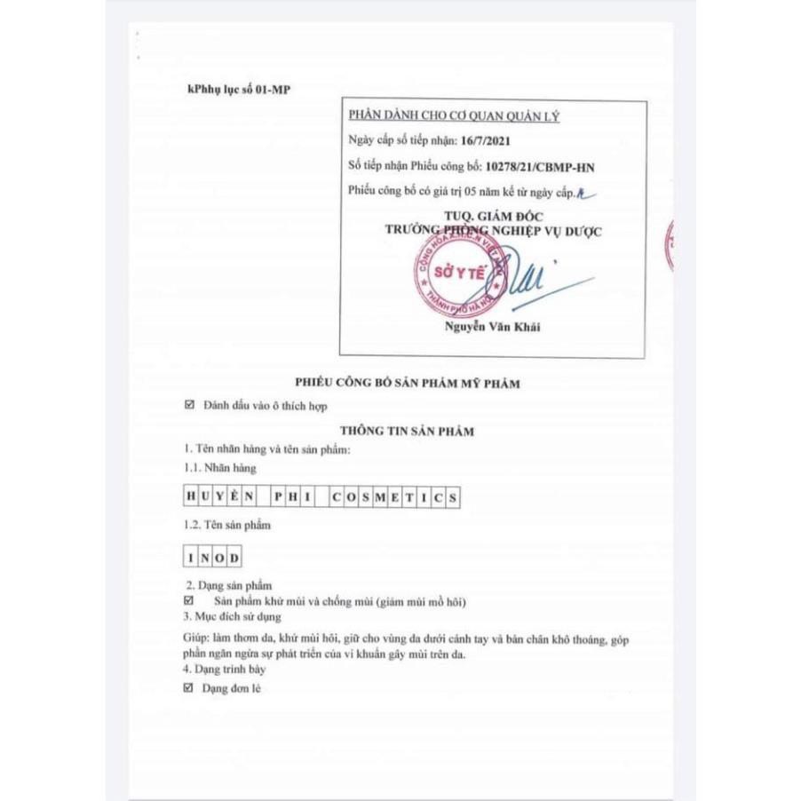 16666-ec8122947cca47802778d6a145ffefde-5.jpg Serum Inod Khử Mùi Hôi Nách Và Hôi Chân Huyền Phi Cosmetics - 8938515976409