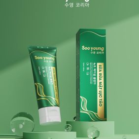 Sữa Rửa Mặt Lục Tảo Soo Young Chính Hãng - 8938532152183