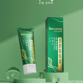 Sửa rửa mặt Soo Young lục tảo
