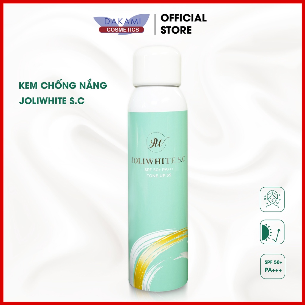 Giá sỉ xịt Chống Nắng Body Joliwhite 180ml Xịt Chống Nắng Body Joliwhite 180ml