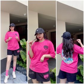 Đồ bộ nữ thun cotton quần đùi big size - DB0577