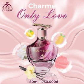 Nước hoa nữ Good Charme Only Love 80ml Chính Hãng Tặng Kèm Quà - 8936194691958