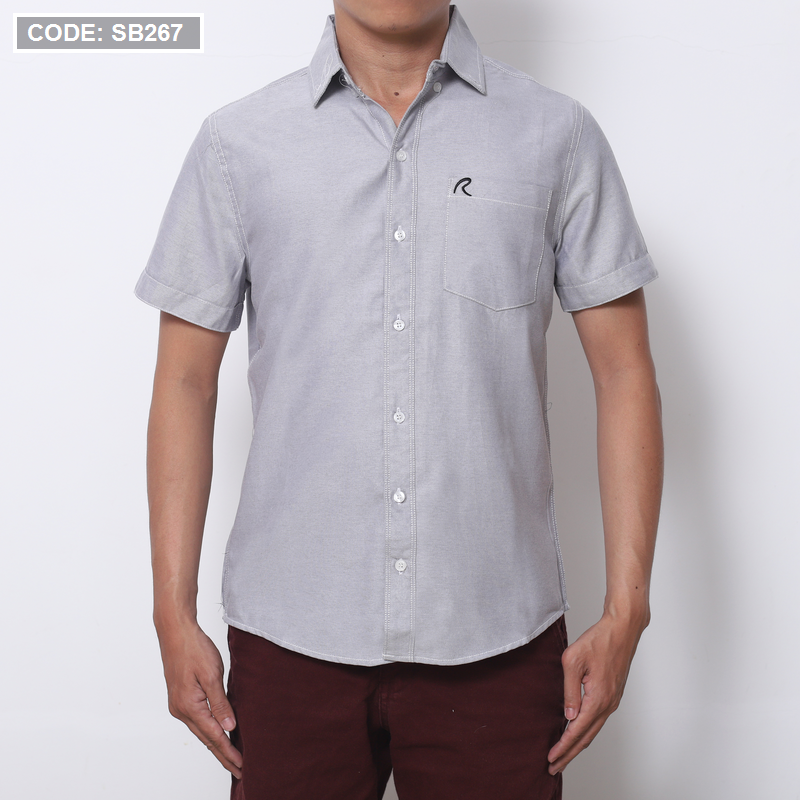Kho sỉ áo Sơ Mi Nam Oxford Tay Ngắn Có Túi Rayman Rurumen( Có size 3x)