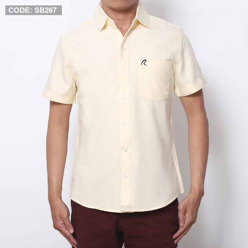 Kho sỉ áo Sơ Mi Nam Oxford Tay Ngắn Có Túi Rayman Rurumen( Có size 3x)