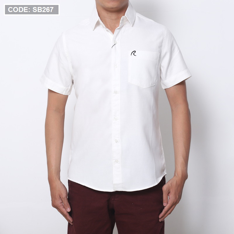 Kho sỉ áo Sơ Mi Nam Oxford Tay Ngắn Có Túi Rayman Rurumen( Có size 3x)