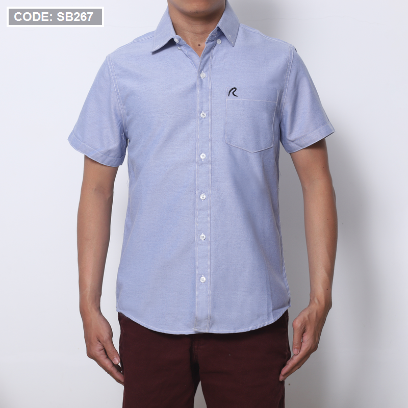 Kho sỉ áo Sơ Mi Nam Oxford Tay Ngắn Có Túi Rayman Rurumen( Có size 3x)