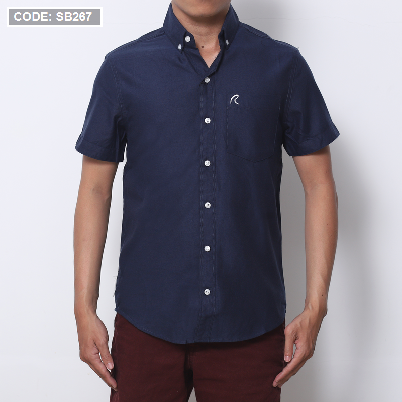 Kho sỉ áo Sơ Mi Nam Oxford Tay Ngắn Có Túi Rayman Rurumen( Có size 3x)