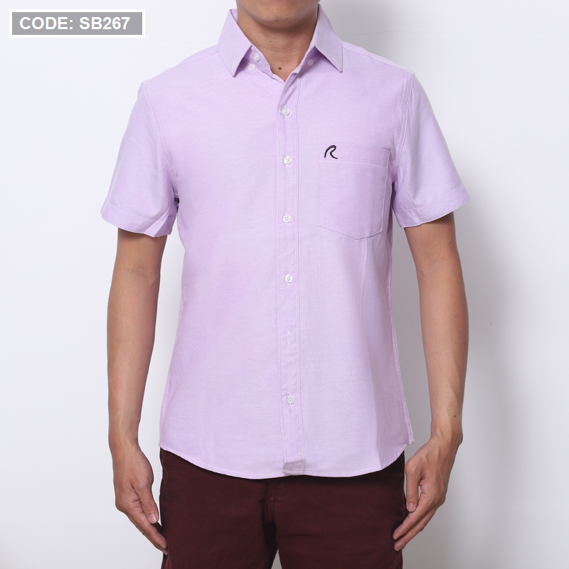 Kho sỉ áo Sơ Mi Nam Oxford Tay Ngắn Có Túi Rayman Rurumen( Có size 3x)