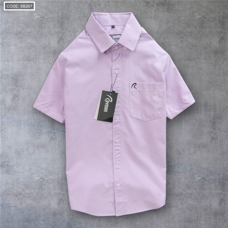 Kho sỉ áo Sơ Mi Nam Oxford Tay Ngắn Có Túi Rayman Rurumen( Có size 3x)