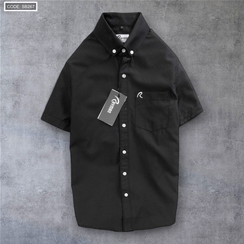 Kho sỉ áo Sơ Mi Nam Oxford Tay Ngắn Có Túi Rayman Rurumen( Có size 3x)