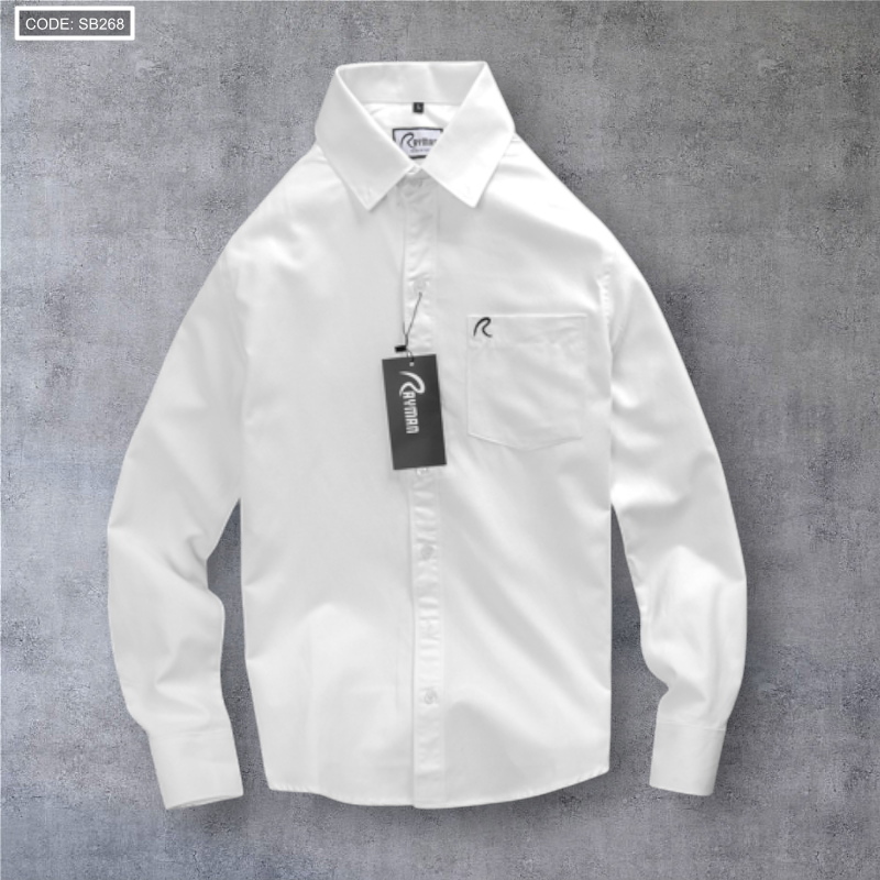 Áo Sơ Mi Nam Tay Dài Oxford Có Túi Rayman