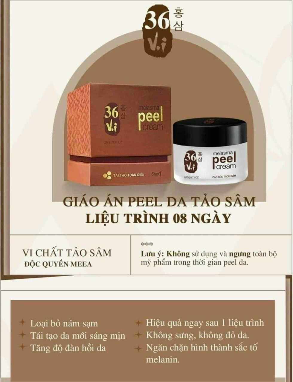 Peel Da Tảo Sâm Đông Y 36 Vị MeeA Origin Peel Da Tảo Sâm Đông Y 36 Vị MeeA Origin