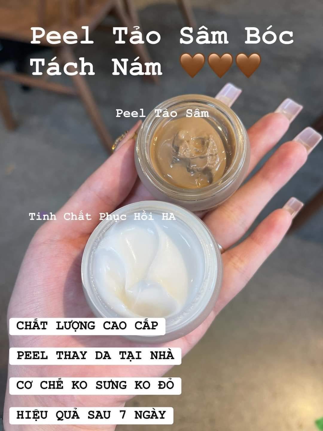 Combo Peel Da Tảo Sâm Đông Y 36 Vị + Kem Phục Hồi Da Ha 36 Vị MeeA Origin Combo Peel Da Tảo Sâm Đông Y 36 Vị + Kem Phục Hồi Da Ha 36 Vị MeeA Origin