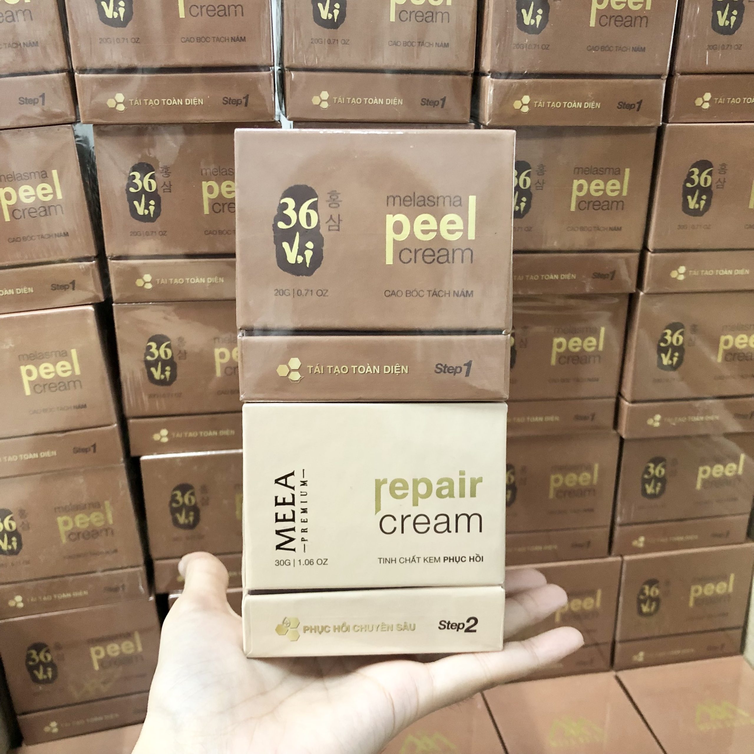 16926-z3492014000823-c8da3f80dd09ac14e908ff7de43c4f5e-3.jpg Combo Peel Da Tảo Sâm Đông Y 36 Vị + Kem Phục Hồi Da Ha 36 Vị MeeA Origin - COMBO01