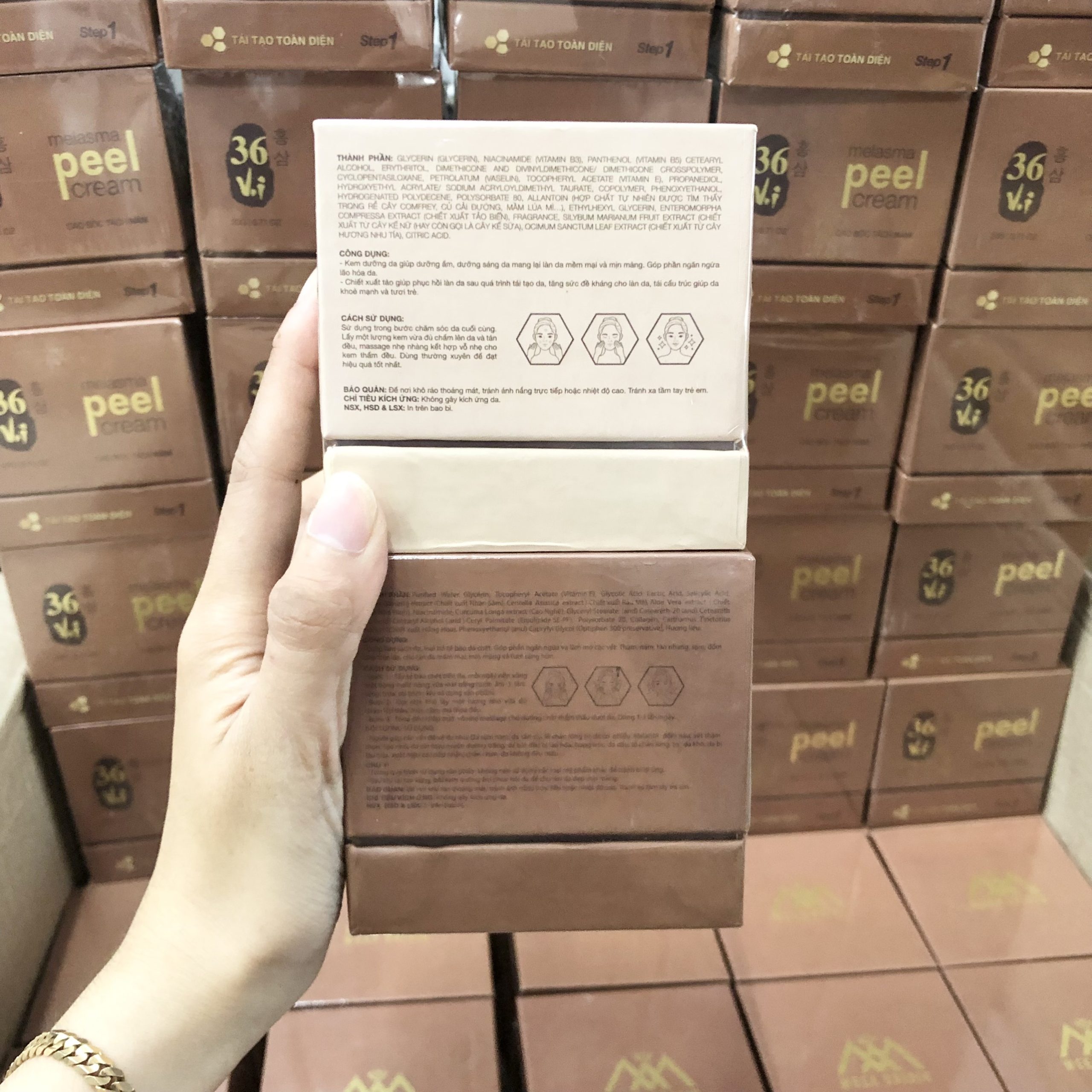 16926-z3492014007075-a94c666ae456f74ef66db2df497ddb0f-3.jpg Combo Peel Da Tảo Sâm Đông Y 36 Vị + Kem Phục Hồi Da Ha 36 Vị MeeA Origin - COMBO01