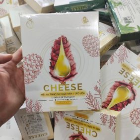 Mặt Nạ Tinh Dầu Thông Đỏ trắng da ngừa nám chống lão hóa Cheese chính hãng - 8936206760108