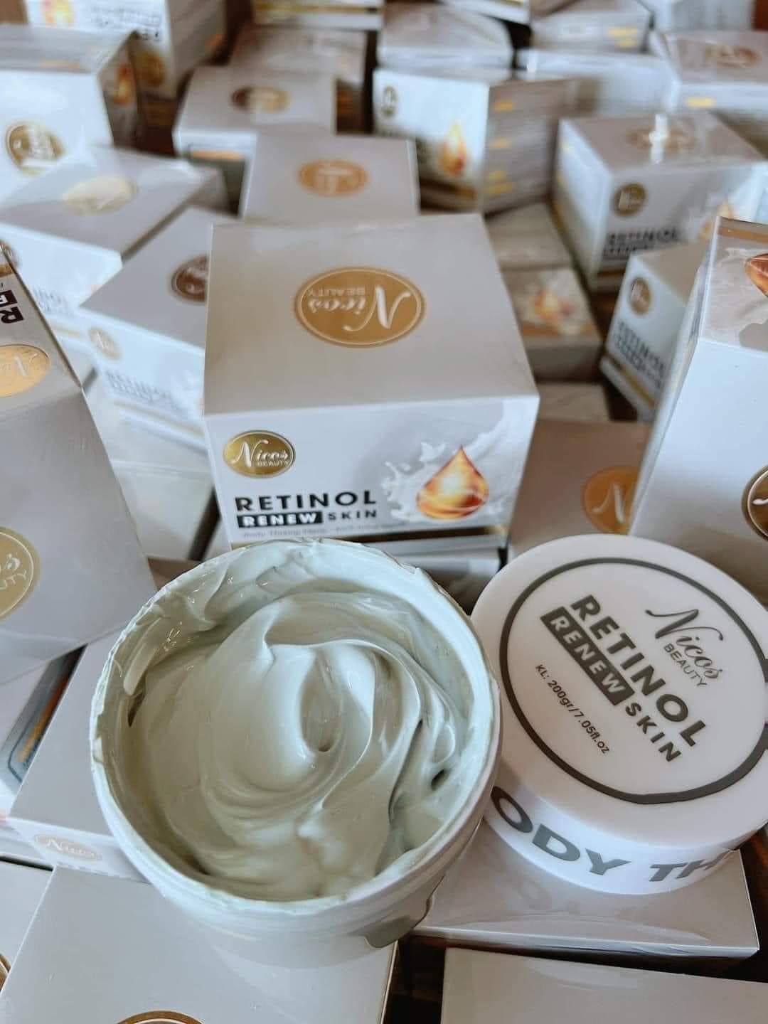 Kem body Retinol Nicos beauty chính hãng Kem body Retinol Nicos beauty chính hãng