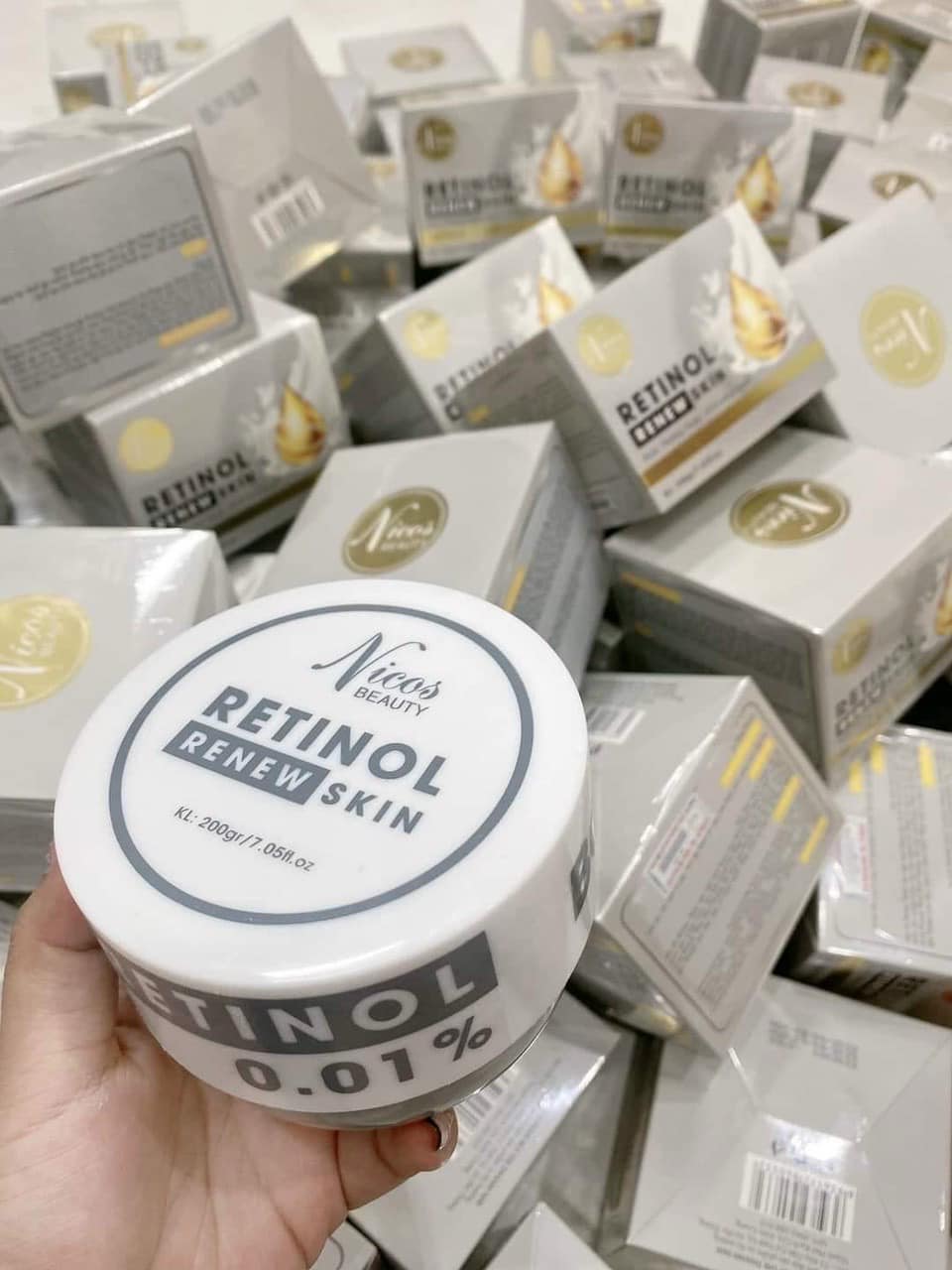 Kem body Retinol Nicos beauty chính hãng Kem body Retinol Nicos beauty chính hãng