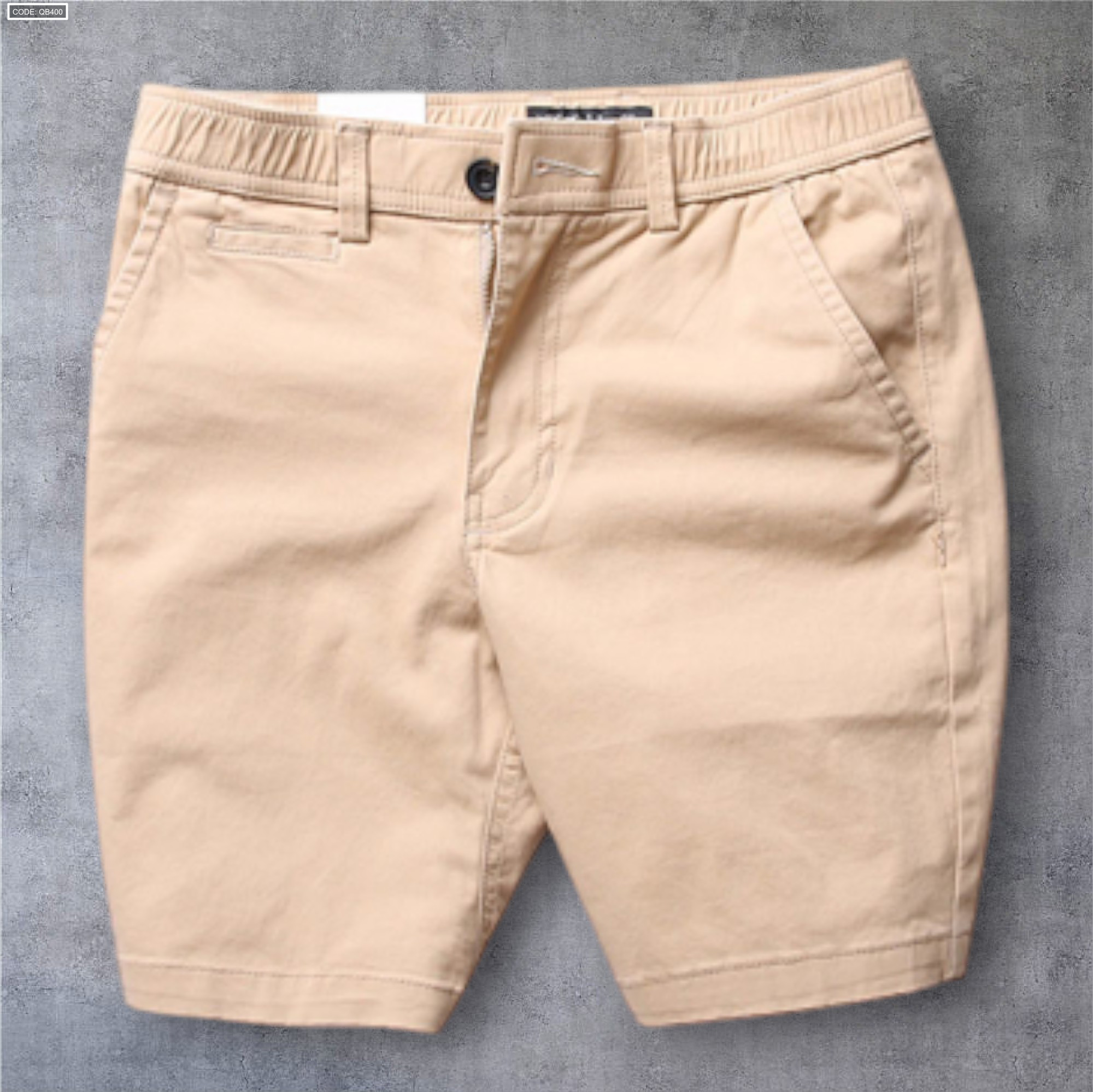 Quần Short Nam Kaki Lưng Thun Co Giãn Yessir Cao Cấp (Có Size 36)