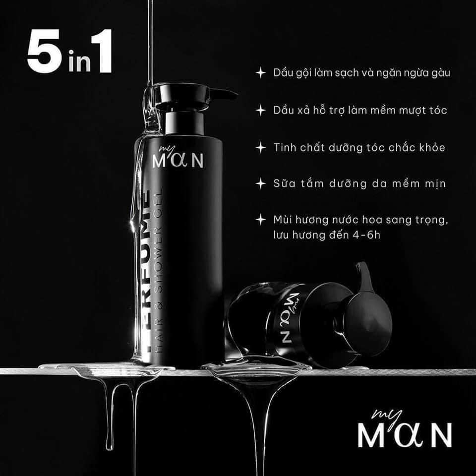 Sữa Tắm Gội 5 in 1 My Man Ba : Care Bảo Anh chính hãng Sữa Tắm Gội 5 in 1 My Man Ba : Care Bảo Anh chính hãng