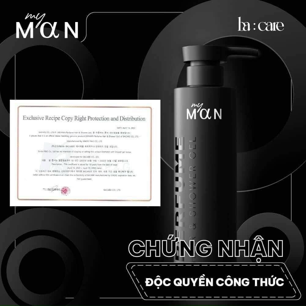Sữa Tắm Gội 5 in 1 My Man Ba : Care Bảo Anh chính hãng Sữa Tắm Gội 5 in 1 My Man Ba : Care Bảo Anh chính hãng