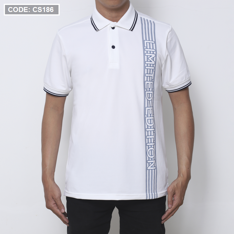 Shop sỉ áo Thun Nam Có Cổ Cá Sấu Poly Phối Họa Tiết Sọc (Có Size 3XL)