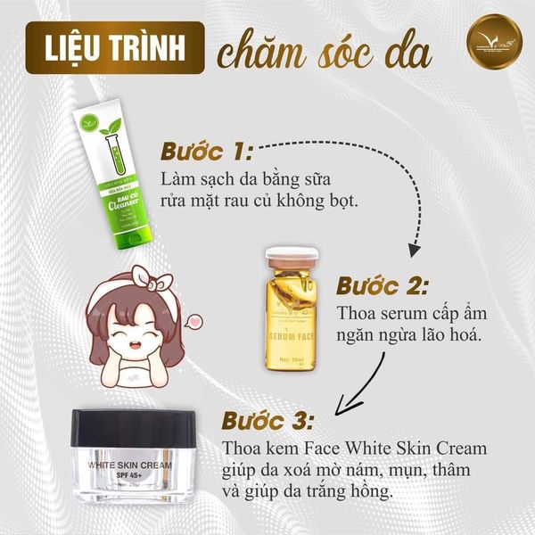 Sữa Rửa Mặt Rau Củ VIP White Sữa Rửa Mặt Rau Củ VIP White