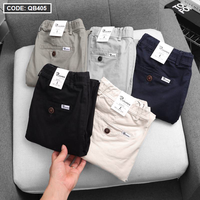 Kho sỉ quần Jogger Kaki Nam Cao Cấp Phối Dây Rút (Có size 3XL)