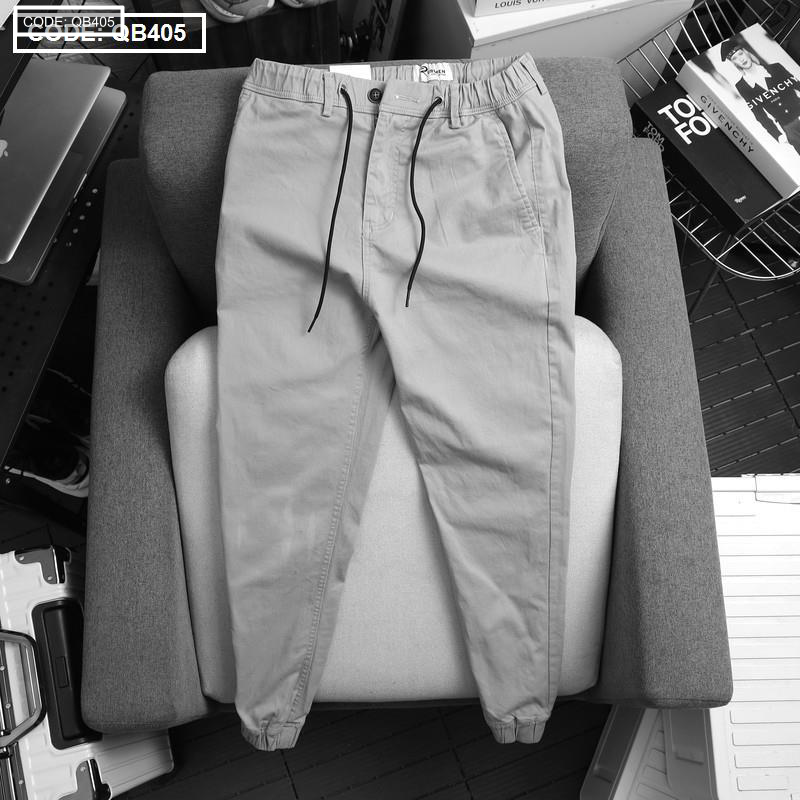Kho sỉ quần Jogger Kaki Nam Cao Cấp Phối Dây Rút (Có size 3XL)
