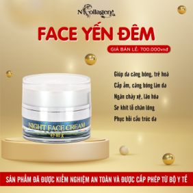 Kem Face Yến Ban Đêm N Collagen - NCollagen