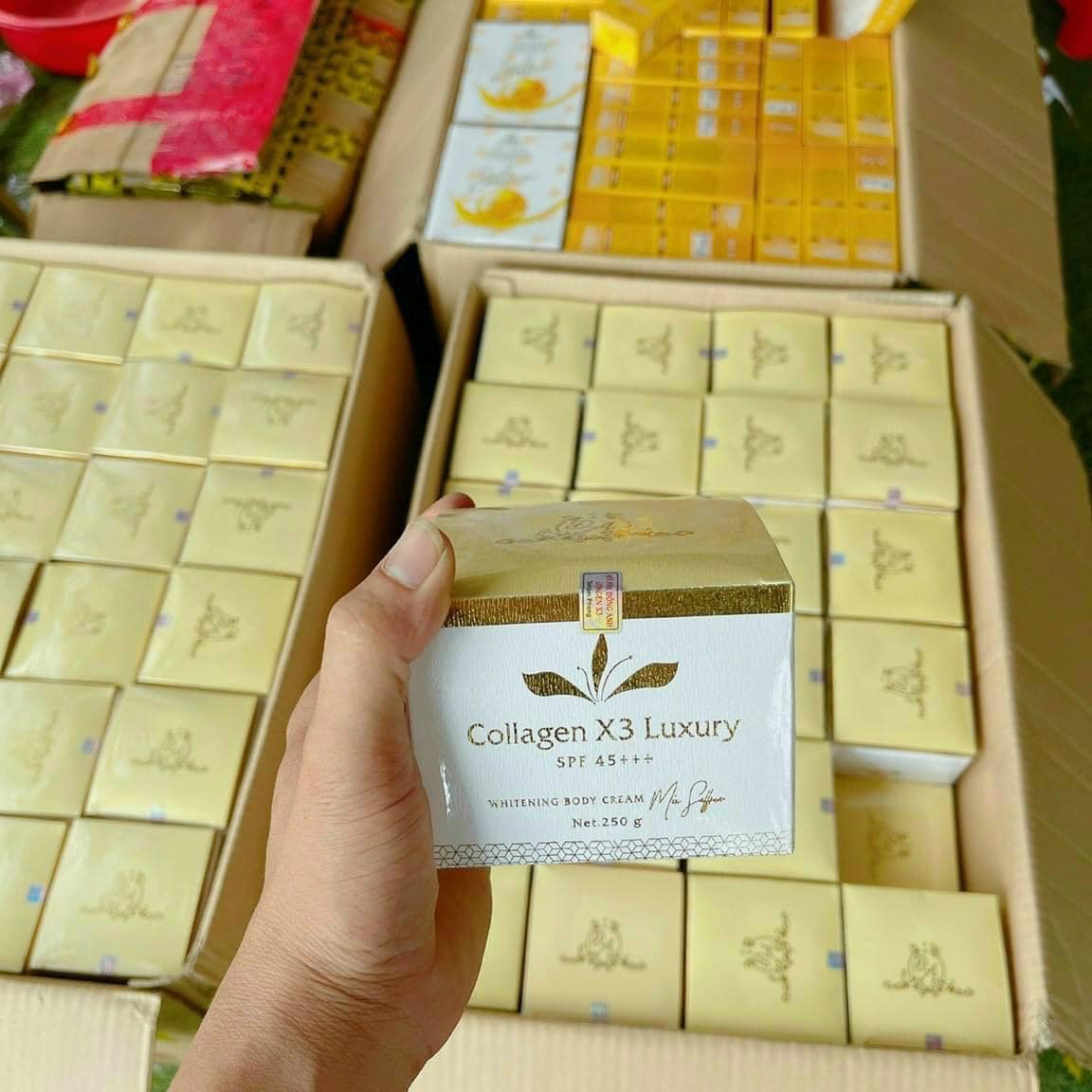 Kem body Collagen X3 Luxury chính hãng Mỹ Phẩm Đông Anh